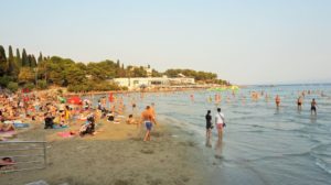 Strand in Split Kroatien Urlaub