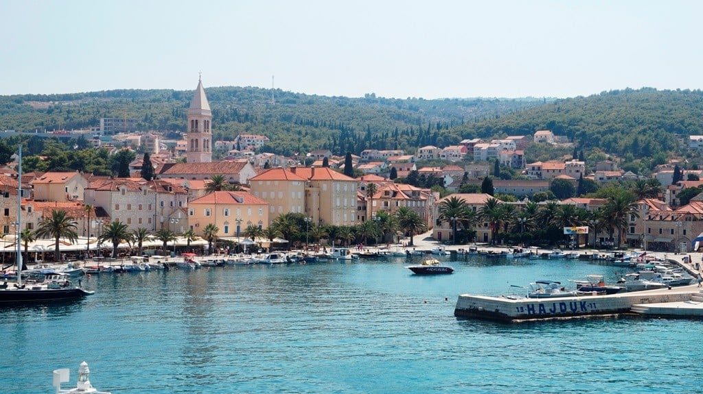 insel brac kroatien in dalmatien