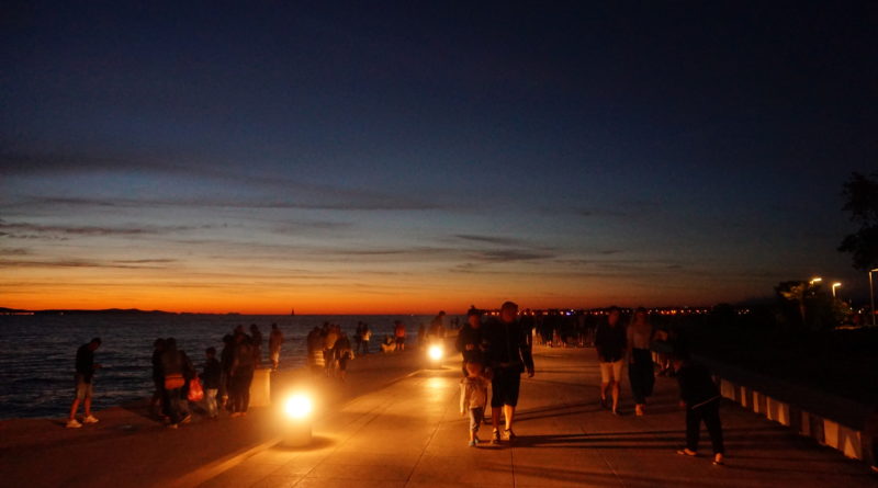 Zadar Kroatien Meeresorgel Und Grusse An Die Sonne Unser Kroatien De