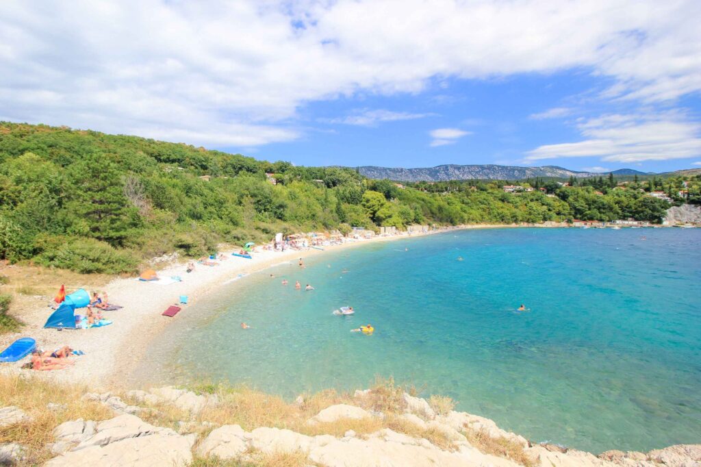 Strand Grabrova - Jadranovo